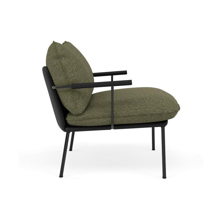 Pico fåtölj, Elmosoft 99999-safire 0005-RAL 9005 Fogia