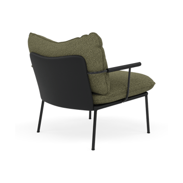 Pico fåtölj - Elmosoft 99999-safire 0005-RAL 9005 - Fogia