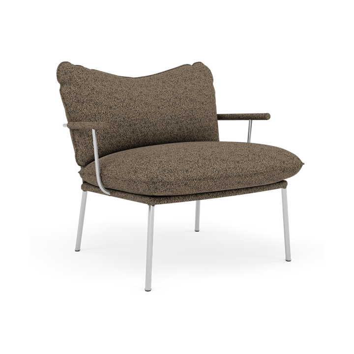 Pico fåtölj - Safire 0001-polished stainless steel - Fogia
