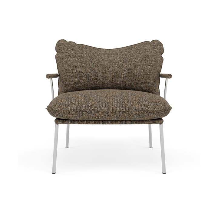 Pico fåtölj, Safire 0001-polished stainless steel Fogia