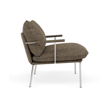 Pico fåtölj - Safire 0001-polished stainless steel - Fogia