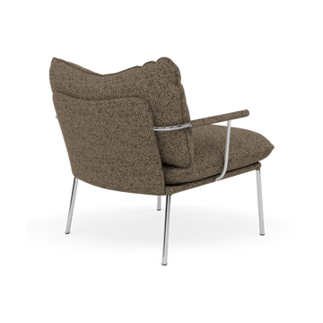 Pico fåtölj - Safire 0001-polished stainless steel - Fogia
