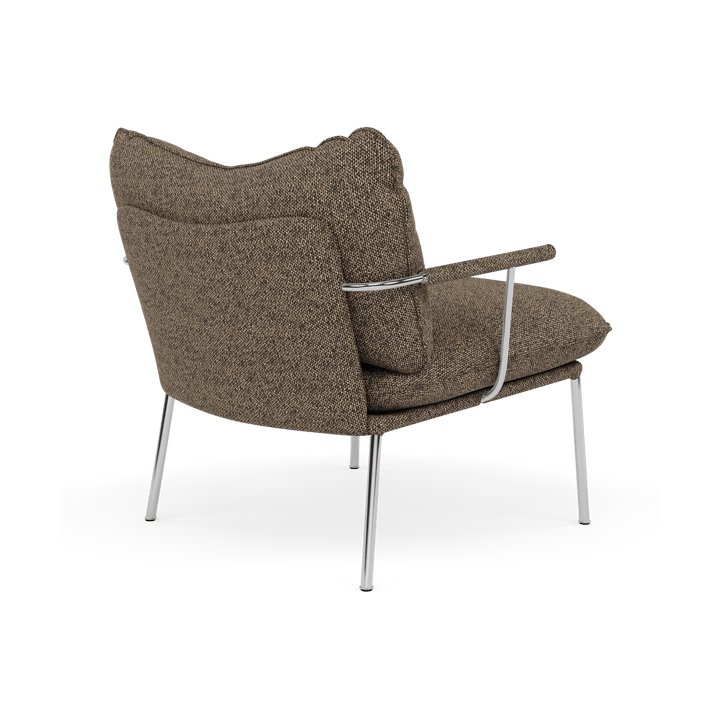 Pico fåtölj, Safire 0001-polished stainless steel Fogia