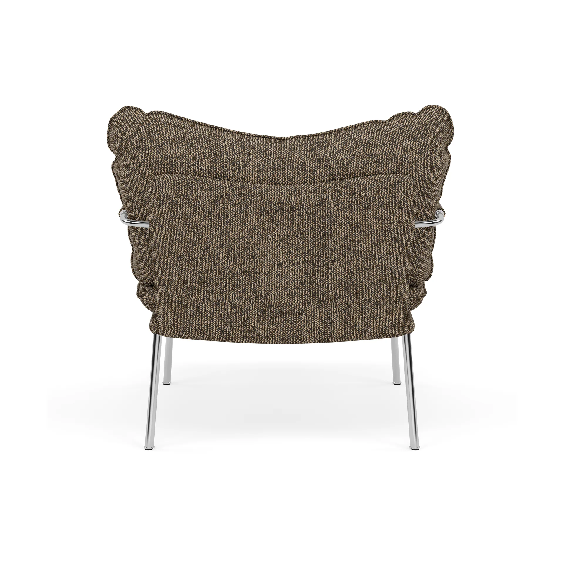 Pico fåtölj, Safire 0001-polished stainless steel Fogia