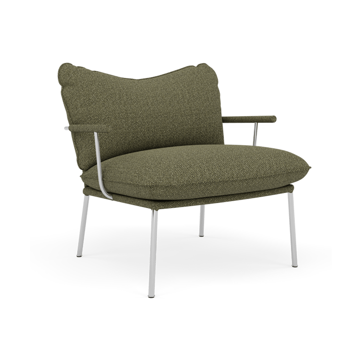 Pico fåtölj - Safire 0005-polished stainless steel - Fogia