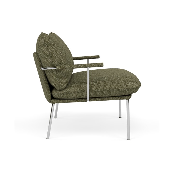 Pico fåtölj, Safire 0005-polished stainless steel Fogia