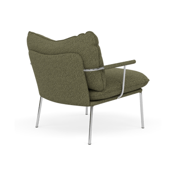 Pico fåtölj - Safire 0005-polished stainless steel - Fogia