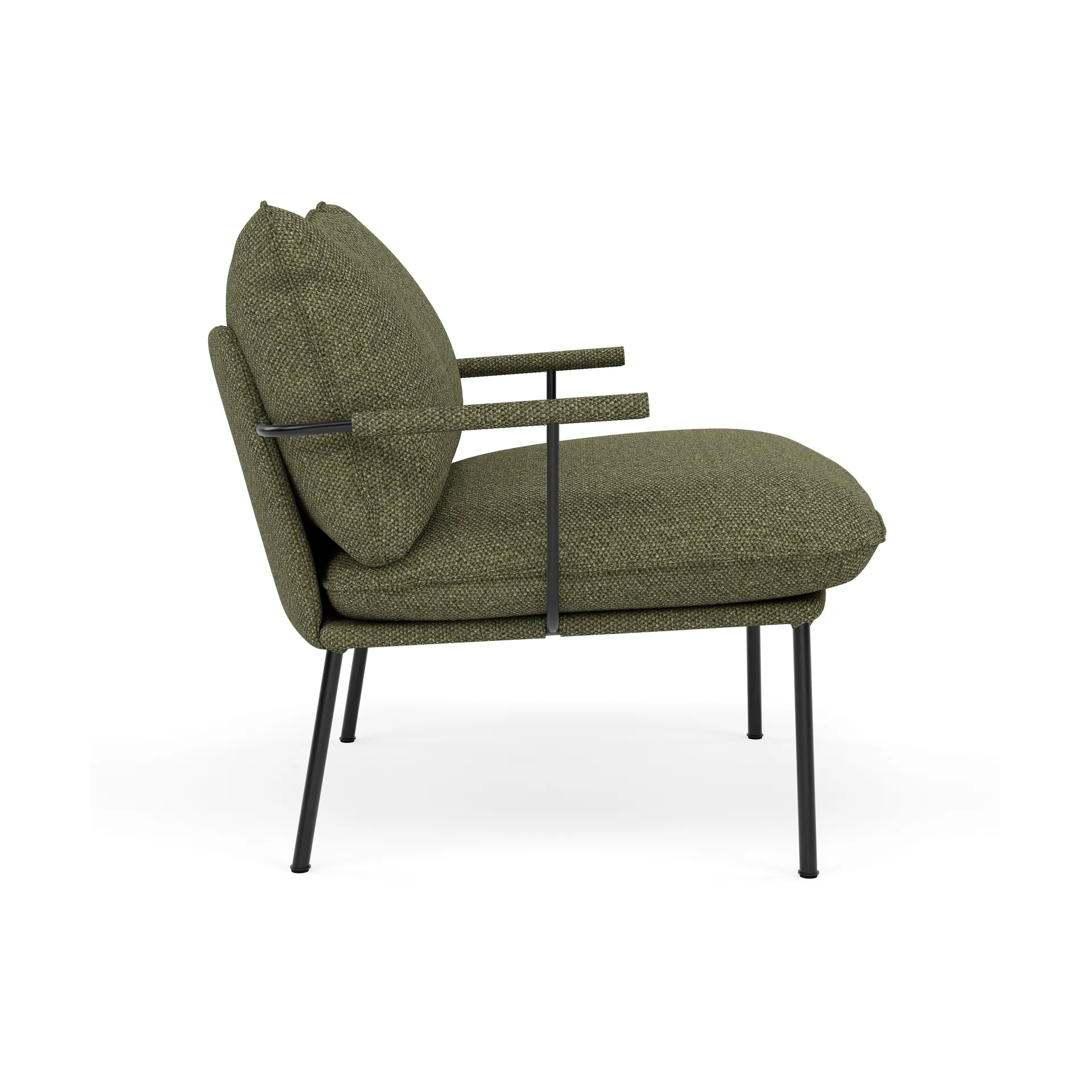 Pico fåtölj, Safire 0005-RAL 9005 Fogia