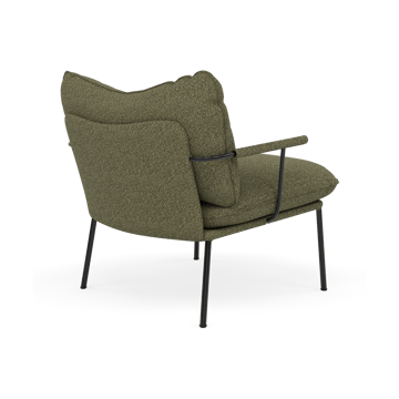 Pico fåtölj - Safire 0005-RAL 9005 - Fogia