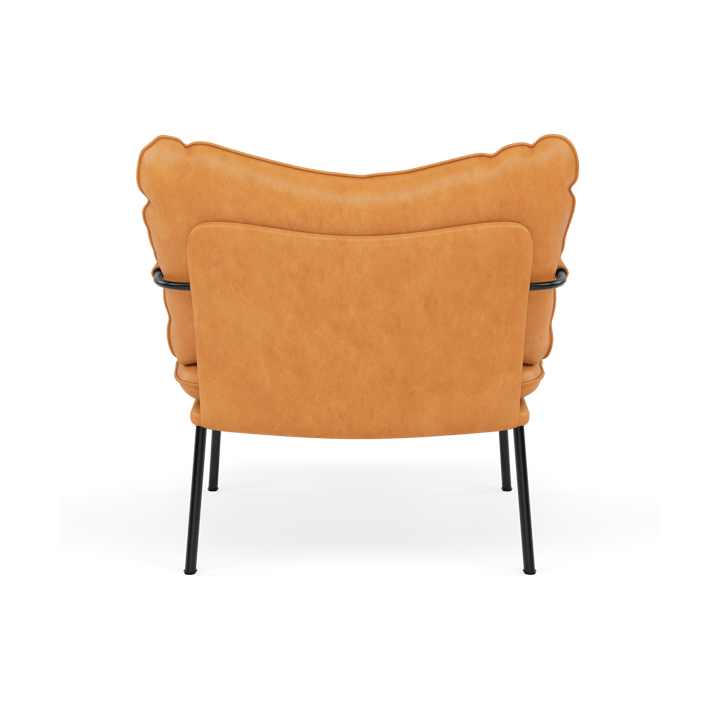 Pico fåtölj, Vintage Cognac-RAL 9005 Fogia