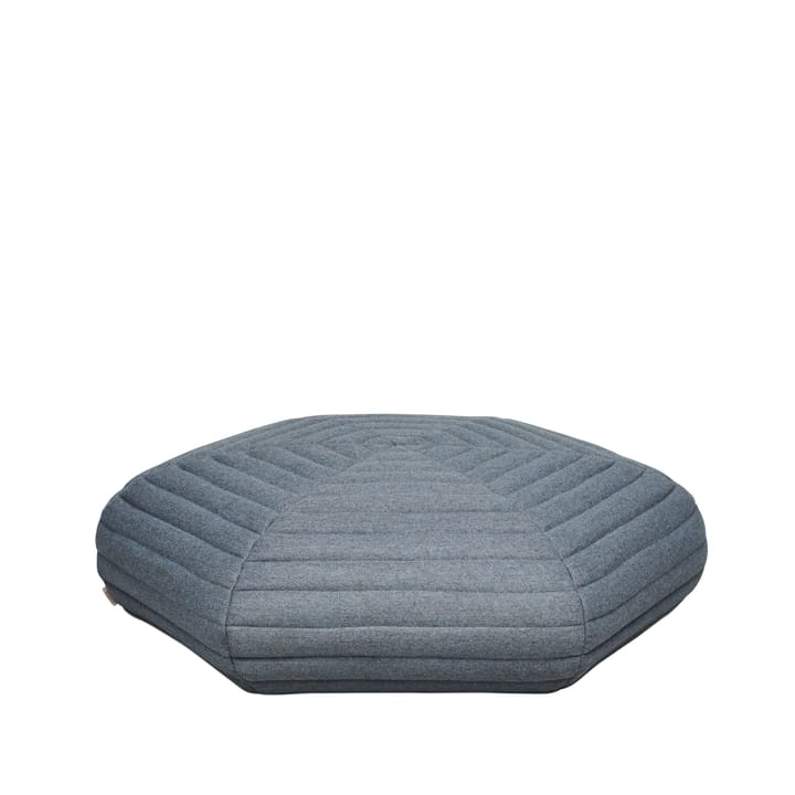 Poppy sittpuff - tyg grå, low - Fogia