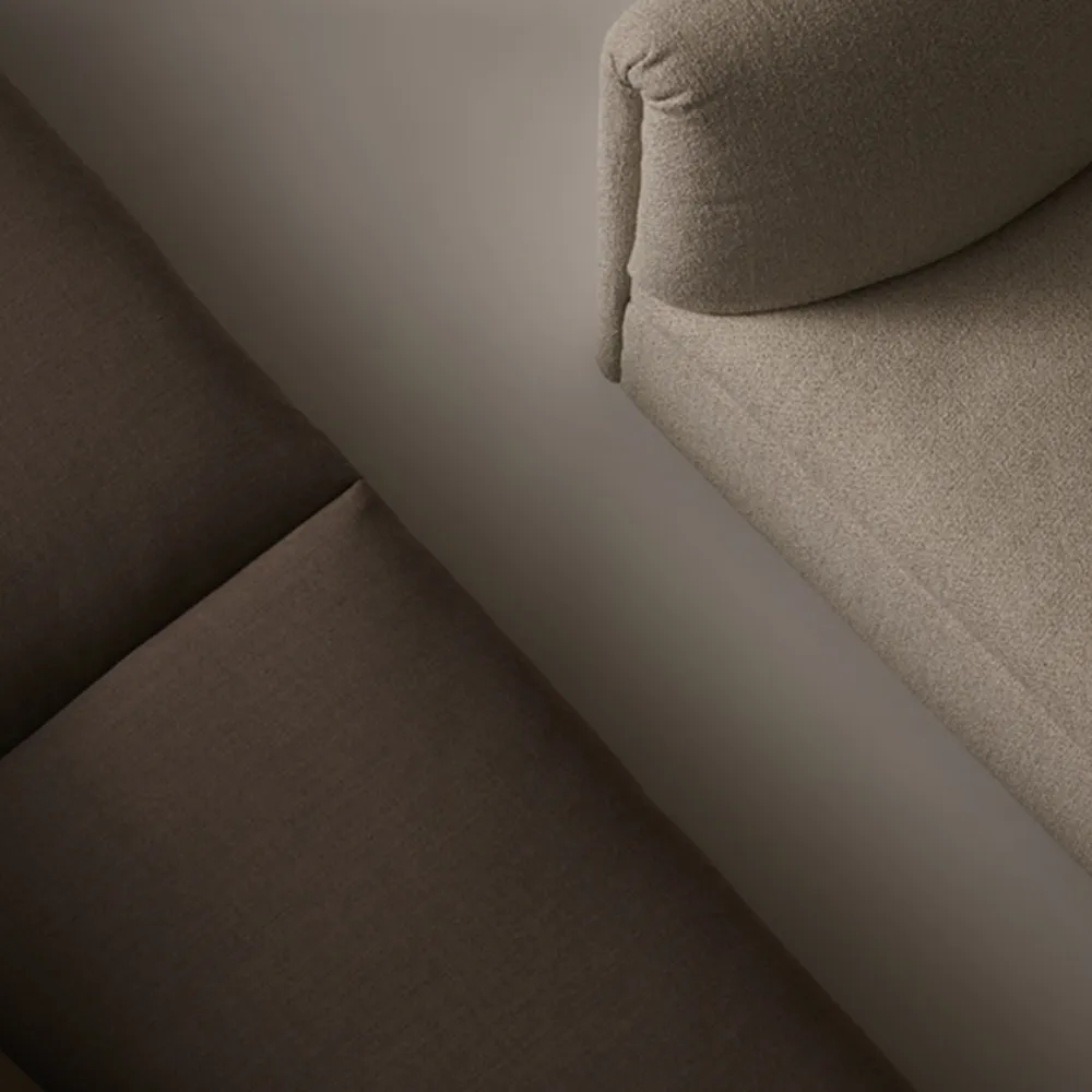 Retreat soffa 2,5-sits, 2,5-sits fiord 271 mörkbeige Fogia