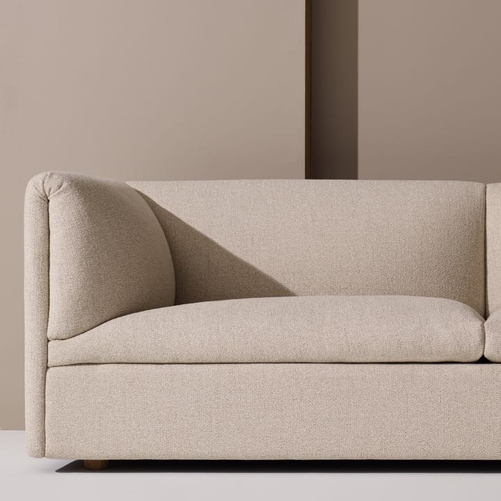 Retreat soffa 2,5-sits, 2,5-sits tyg fiord 391 svart Fogia