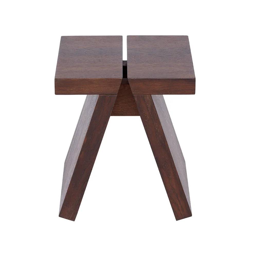 Fogia Supersolid Object 1 pall ek rökt | Skandinavisk Design | Pallar | Beige