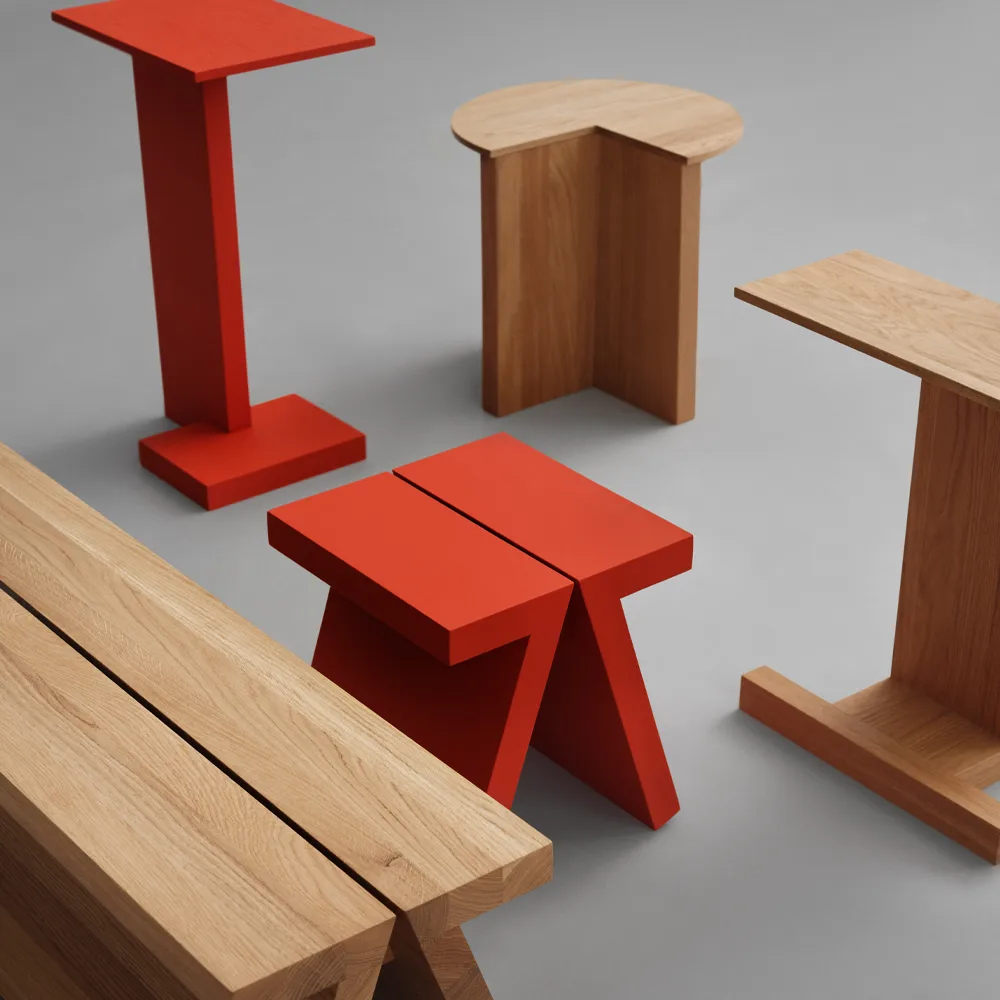 Supersolid Object 5 sidobord, Ek olja Fogia