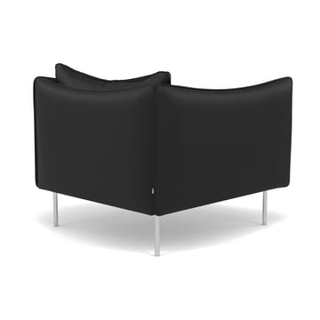 Tiki fåtölj - Elmosoft 99999-polished stainless steel - Fogia
