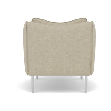Tiki fåtölj small - Barnum 2-polished stainless steel - Fogia
