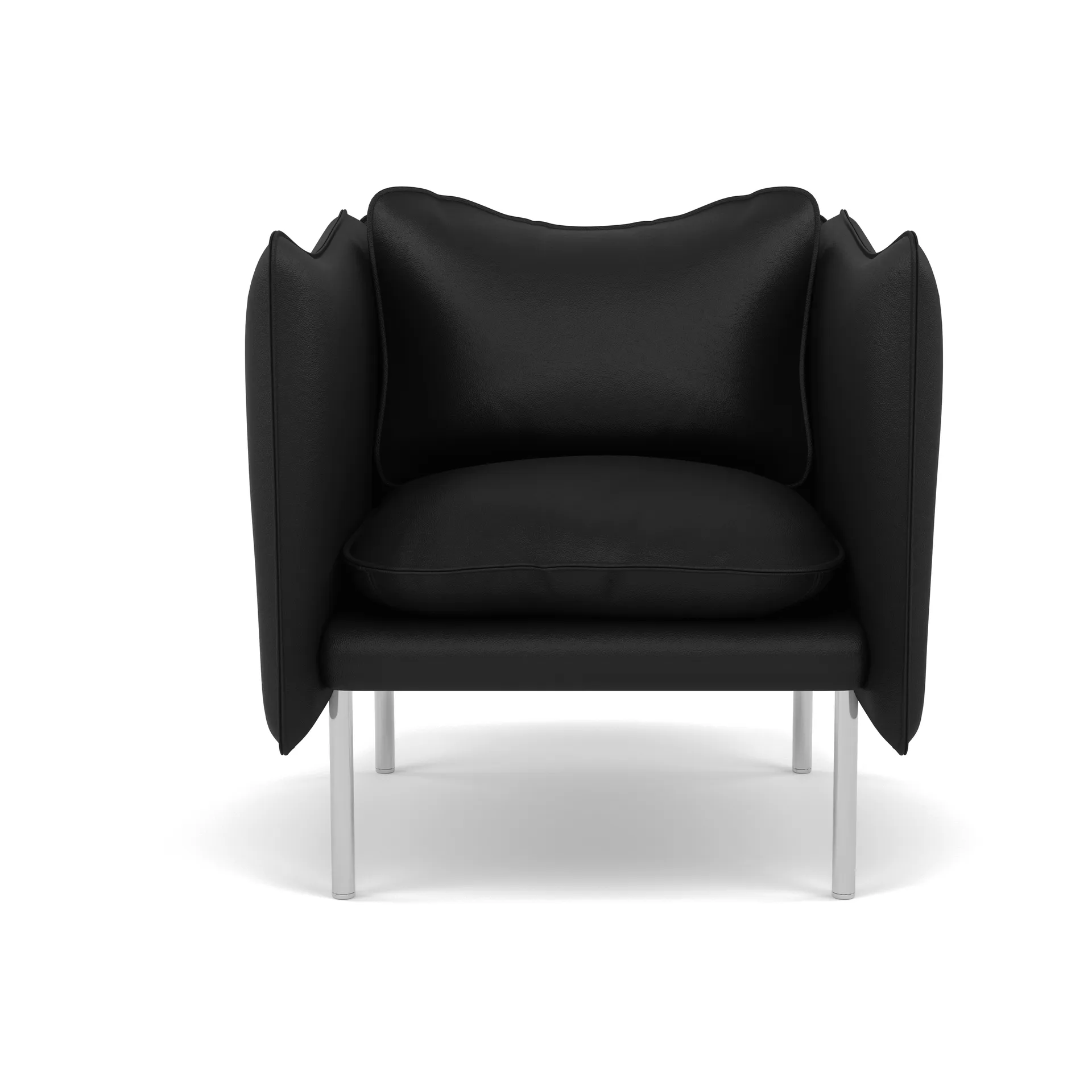 Tiki fåtölj small, Elmosoft 99999-polished stainless steel Fogia