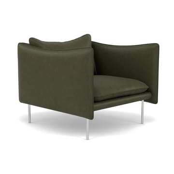 Tiki fåtölj - Vintage Olive-polished stainless steel - Fogia
