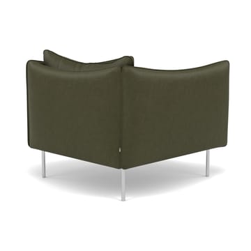 Tiki fåtölj - Vintage Olive-polished stainless steel - Fogia