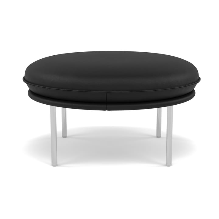 Tiki fotpall - Elmosoft 99999-polished stainless steel - Fogia