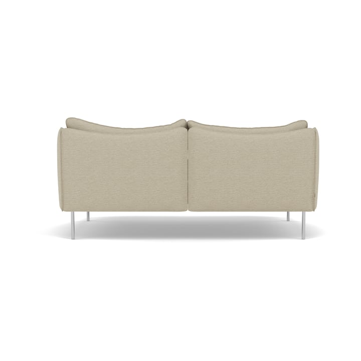 Tiki soffa 2-sits, Barnum 2-polished stainless steel Fogia