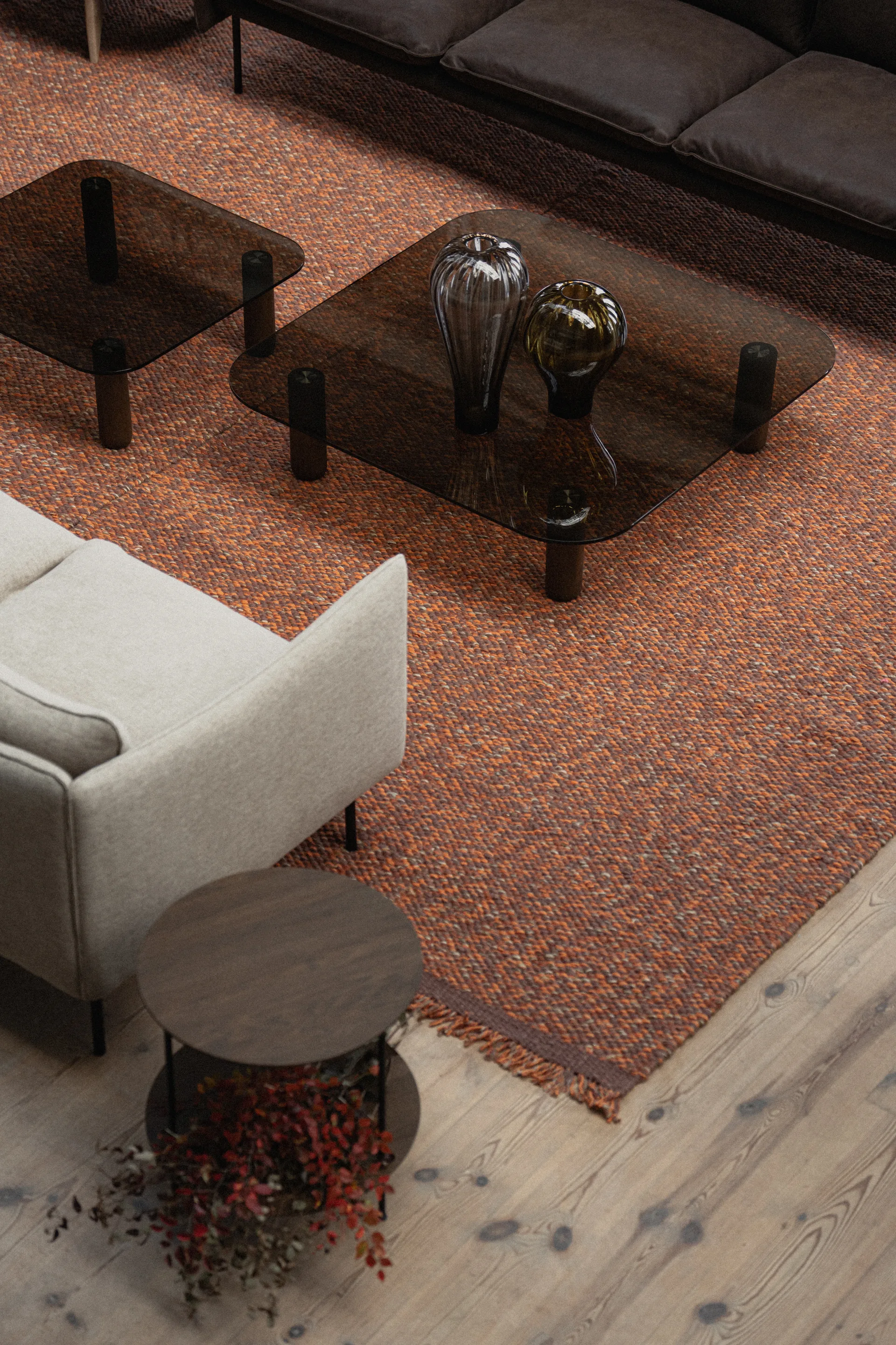 Tiki soffa 2-sits, Ruskin 7757/36 Fogia