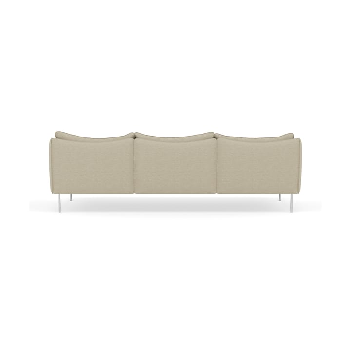Tiki soffa 3-sits, Barnum 2-polished stainless steel Fogia