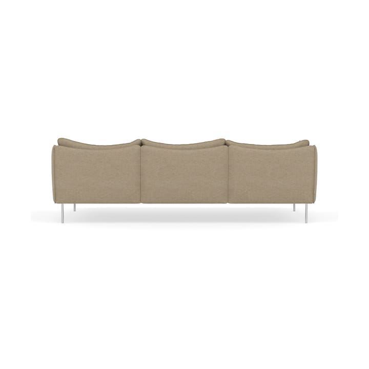 Tiki soffa 3-sits, Ecriture 0240-polished stainless steel Fogia