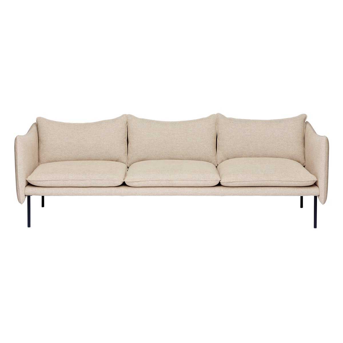 Fogia Tiki soffa 3-sits Ruskin 7757/36 | Skandinavisk Design | Soffor | Beige