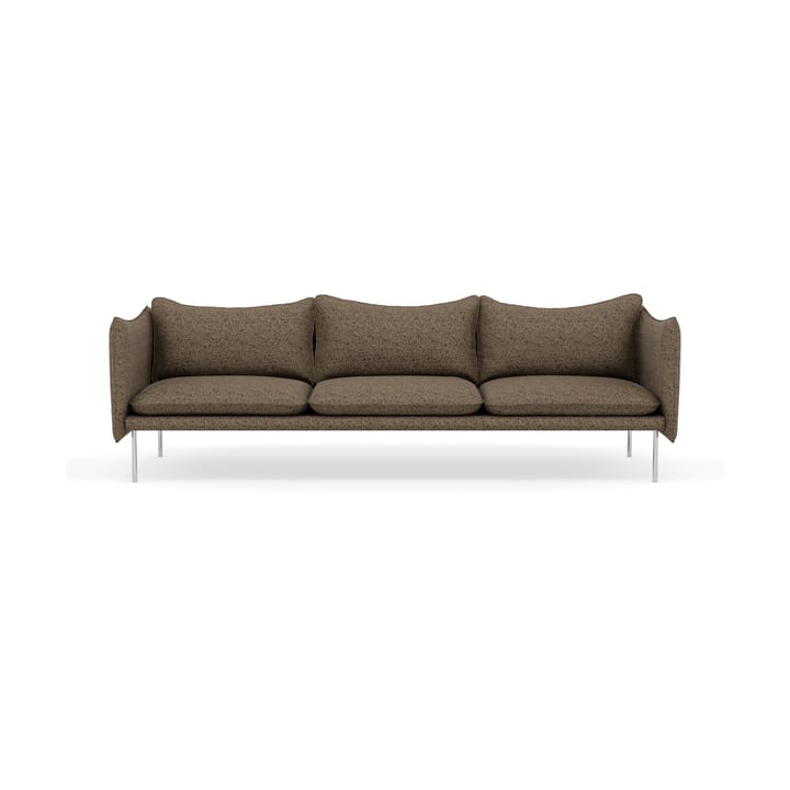 Tiki soffa 3-sits - Safire 0001-polished stainless steel - Fogia
