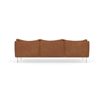 Tiki soffa 3-sits - Vintage Rangers-polished stainless steel - Fogia