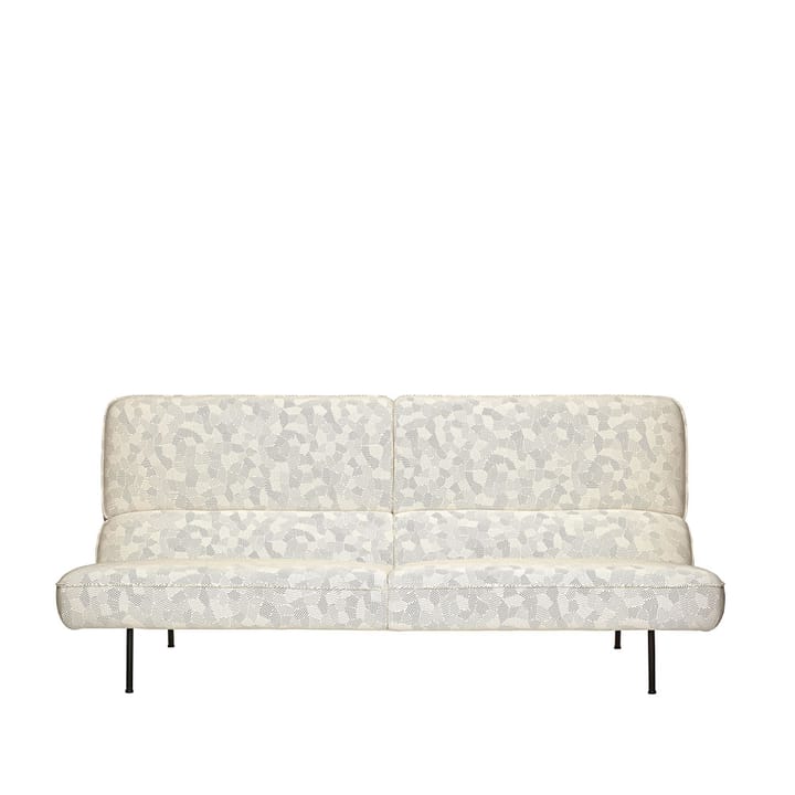 Velar soffa - 2,5-sits tyg razzle dazzle beige, utan kuddar - Fogia