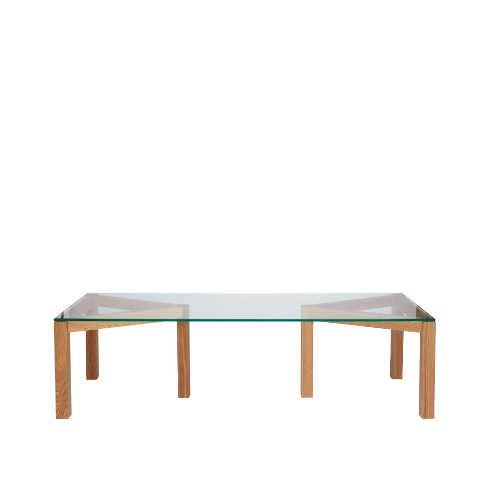 Fogia Winwin soffbord glas klart, ekben | Skandinavisk Design | Soffbord | Transparent