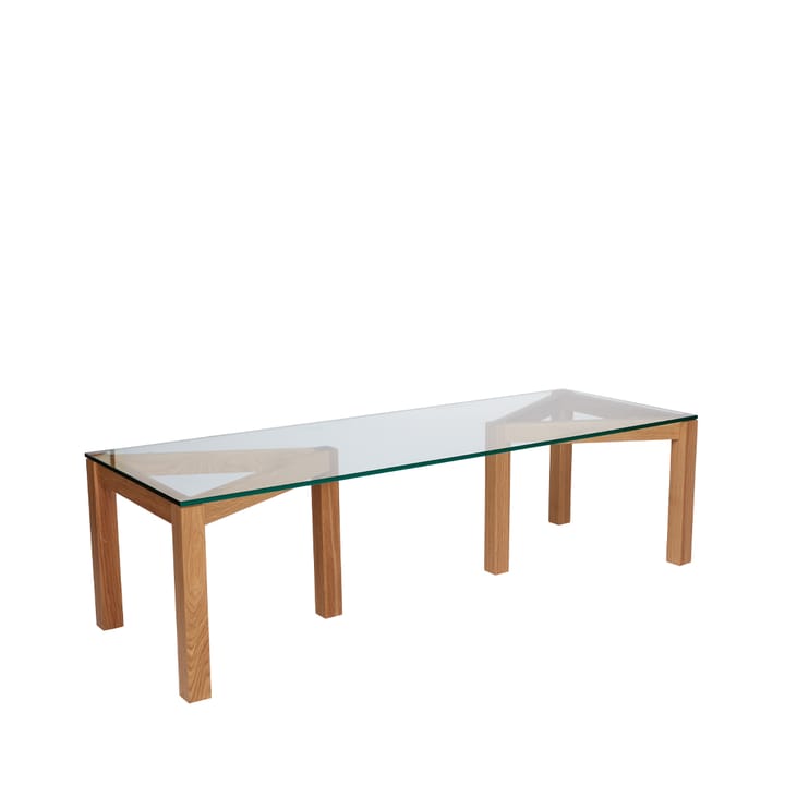 Winwin soffbord, glas klart, ekben Fogia