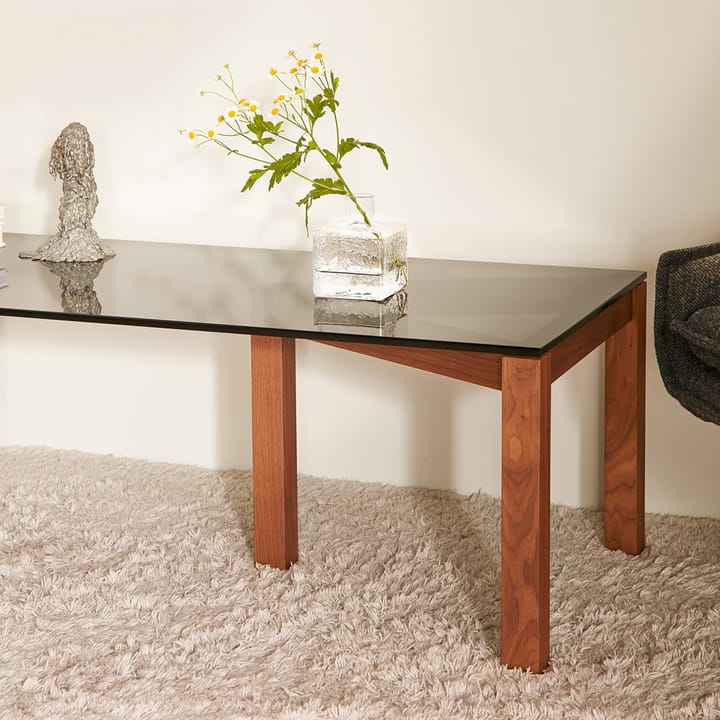 Winwin soffbord, glas klart, ekben Fogia