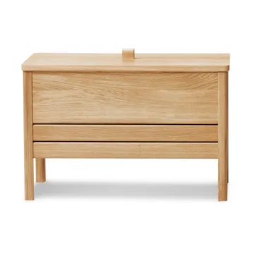 A Line förvaringsbänk 68 cm - Ek - Form & Refine