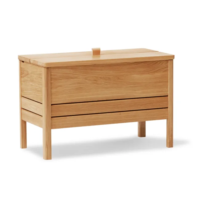 A Line förvaringsbänk 68 cm, Ek Form & Refine