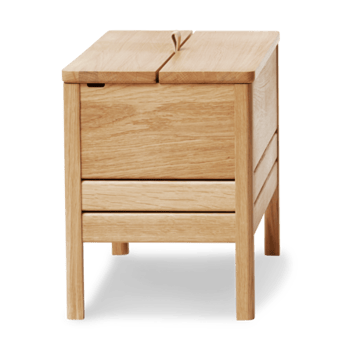 A Line förvaringsbänk 68 cm - Ek - Form & Refine