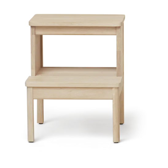 A line stegpall, Vit ek Form & Refine