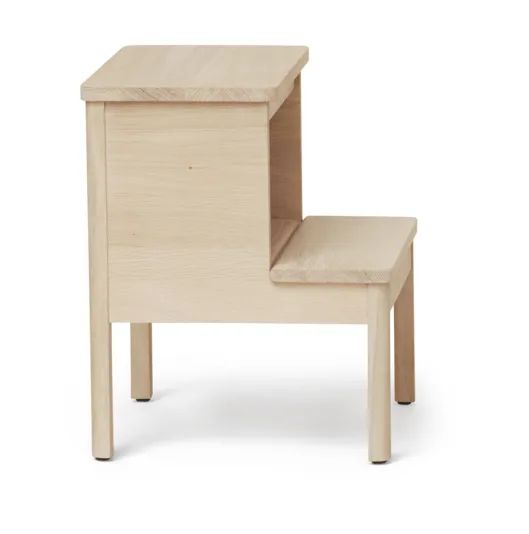 A line stegpall, Vit ek Form & Refine