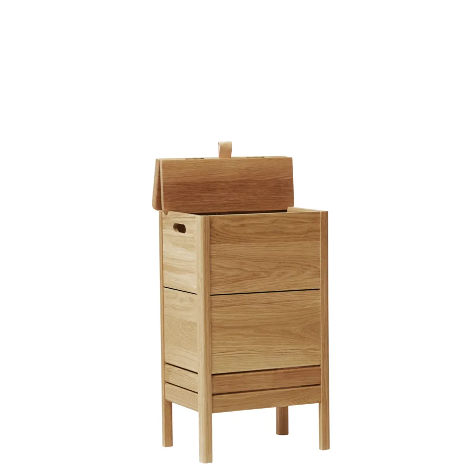 A Line tvättkorg, Ek Form & Refine