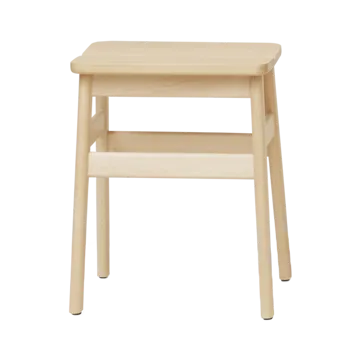 Angle Standard rund pall 45 cm - Bok, Ø32x46 cm - Form & Refine