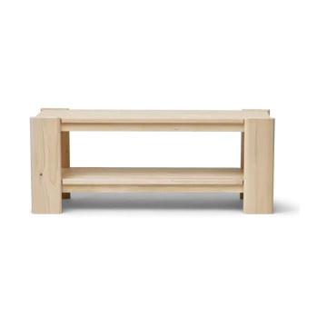 Beam bänk 112 cm - Furu - Form & Refine