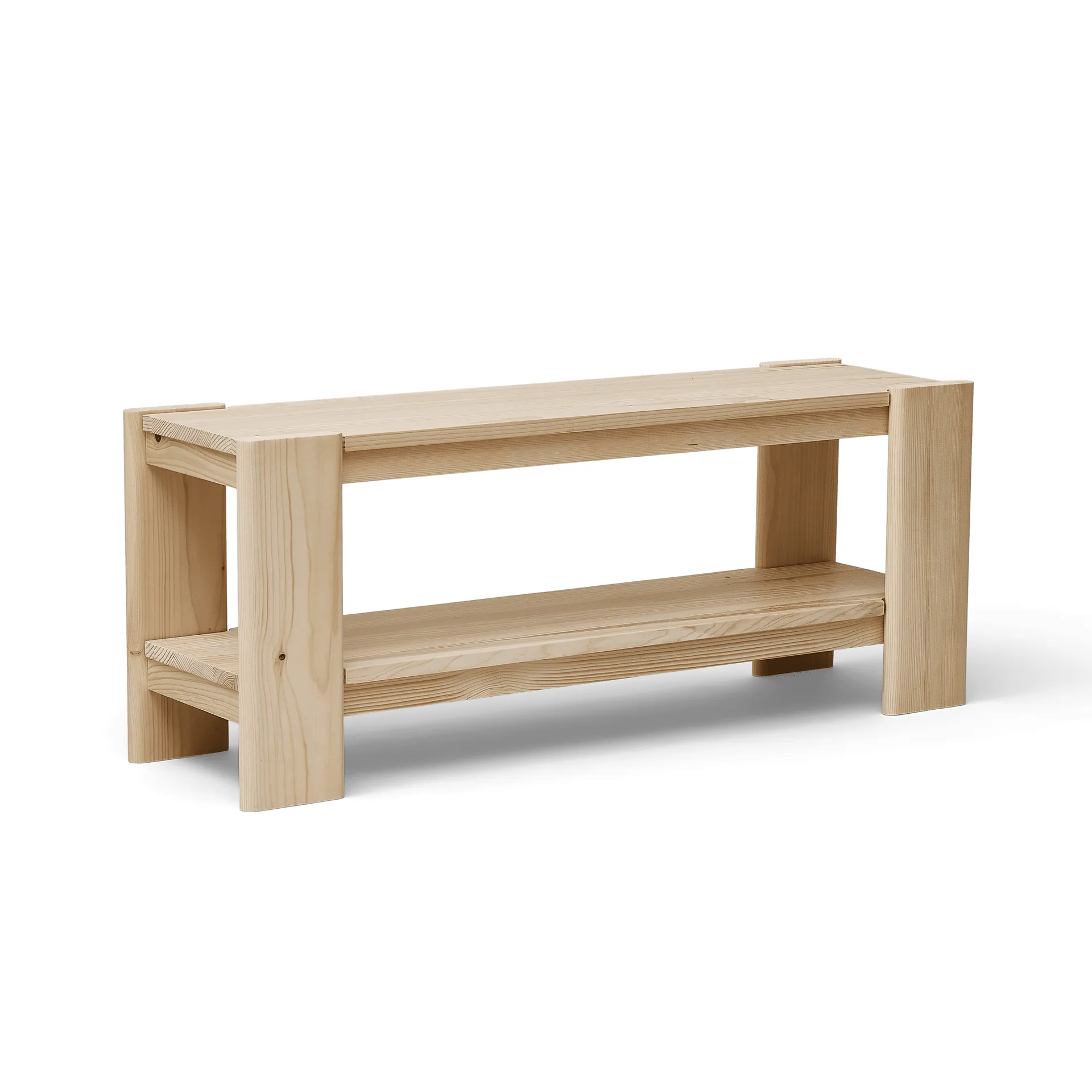 Beam bänk 112 cm, Furu Form & Refine