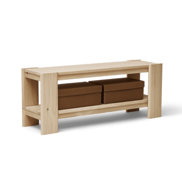 Beam bänk 112 cm - Furu - Form & Refine