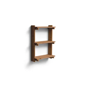 Beam Shelf vägghylla - Deep brown pine, 60x90,5x25 cm - Form & Refine