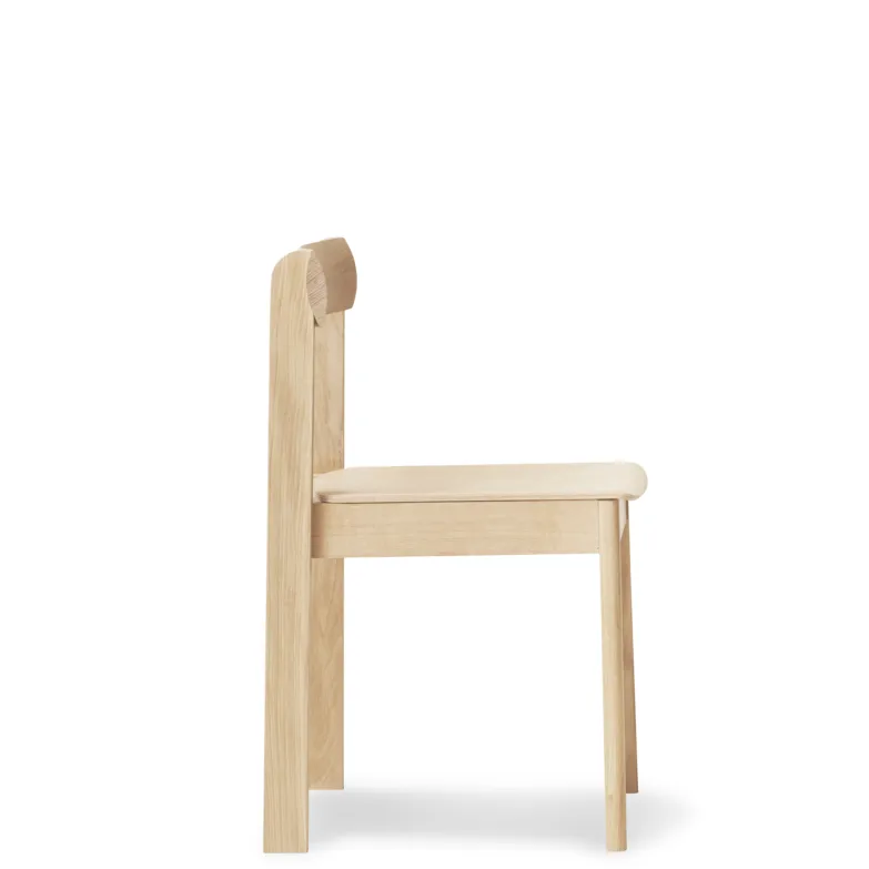 Blueprint stol, Vit ek Form & Refine