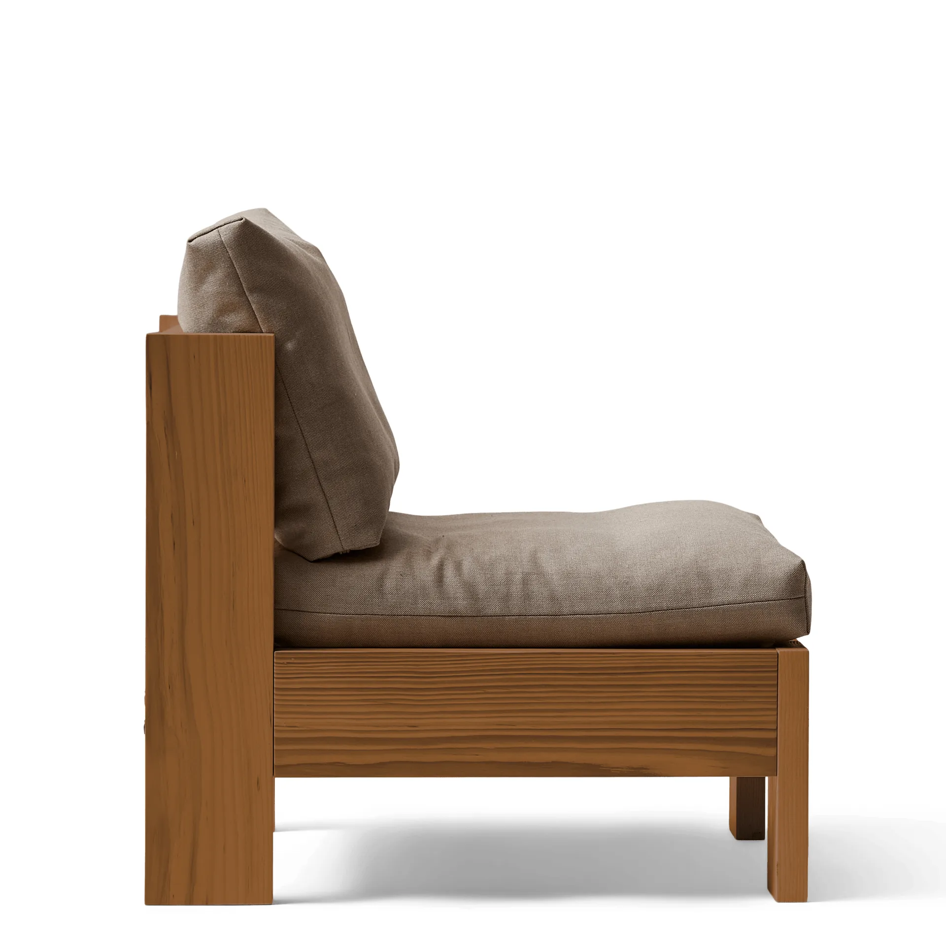 Icon loungestol, Technicolor 0370-deep brown furu Form & Refine