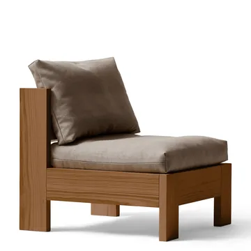 Icon loungestol - Technicolor 0370-deep brown furu - Form & Refine